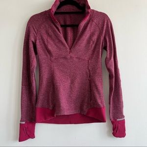 Lululemon 1/4 zip pullover size 6